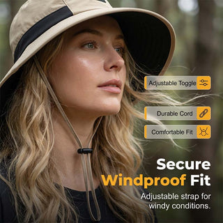 SunGuard – UPF 50+ Wide Brim Neck Flap Sun Hat