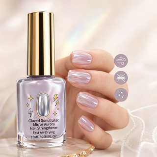 LilacLustre – Glossy Nail Strengthening & Protection Treatment