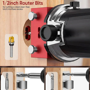 LatchPro – Door Latch Mortising Tool Kit