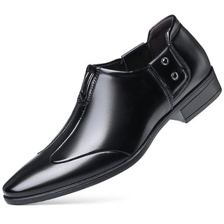 StrideLux – Pointed Toe Slip-On Loafers