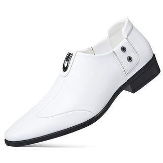 StrideLux – Pointed Toe Slip-On Loafers