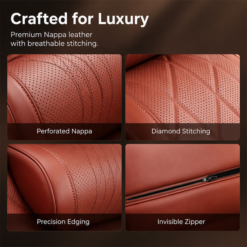 ComfortNest – Ergonomic Memory Foam Car Neck Pillow