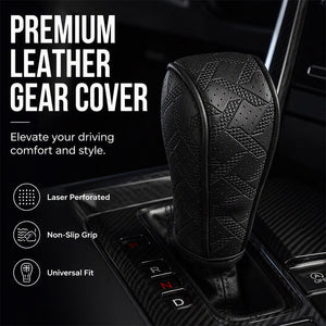 DriveComfort – Premium Perforated Gear Shift Cover