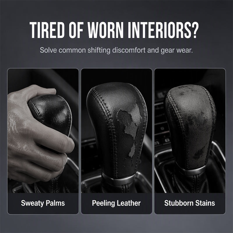 DriveComfort – Premium Perforated Gear Shift Cover