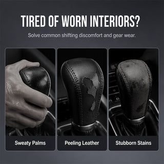 DriveComfort – Premium Perforated Gear Shift Cover