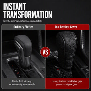 DriveComfort – Premium Perforated Gear Shift Cover