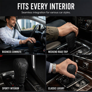 DriveComfort – Premium Perforated Gear Shift Cover