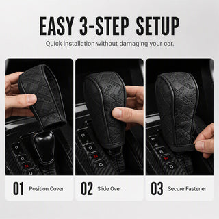 DriveComfort – Premium Perforated Gear Shift Cover