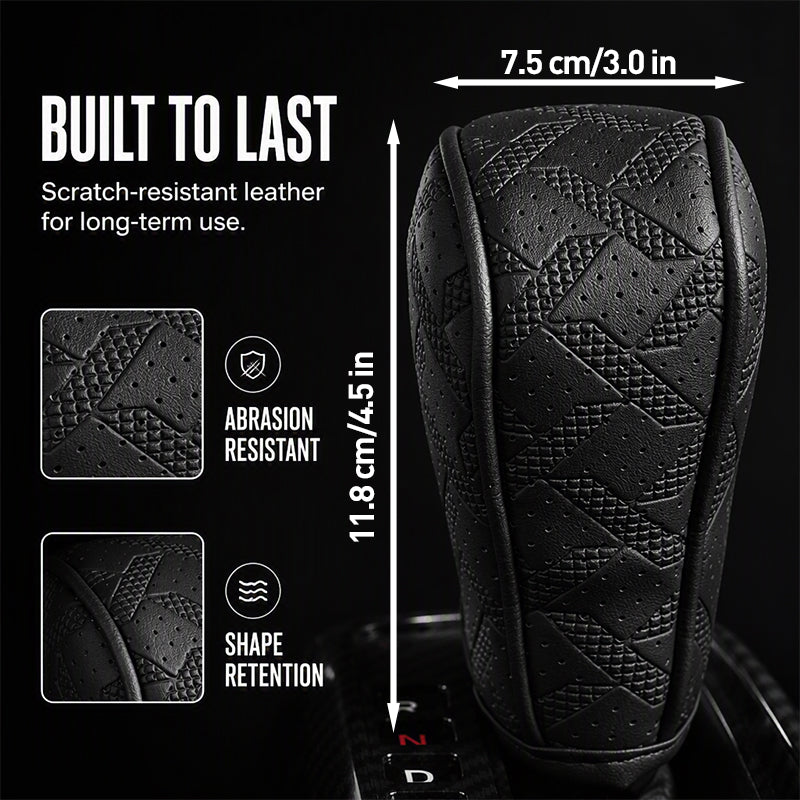 DriveComfort – Premium Perforated Gear Shift Cover
