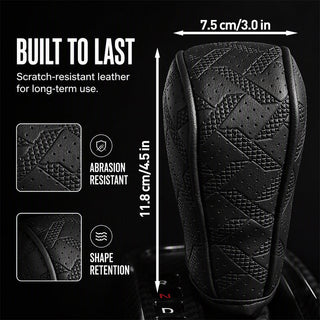 DriveComfort – Premium Perforated Gear Shift Cover