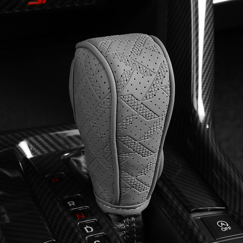 DriveComfort – Premium Perforated Gear Shift Cover