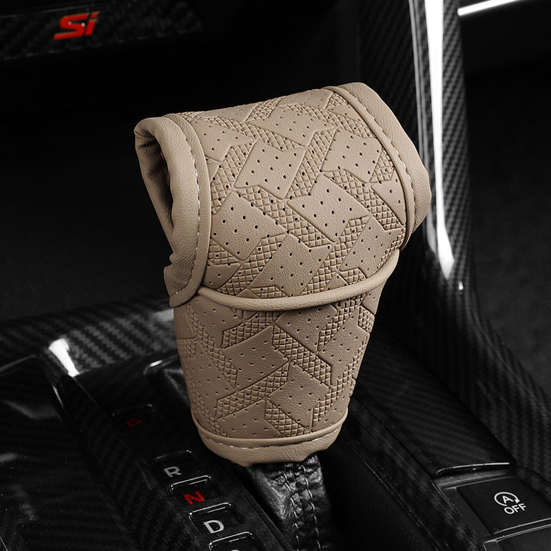 DriveComfort – Premium Perforated Gear Shift Cover