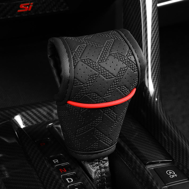 DriveComfort – Premium Perforated Gear Shift Cover