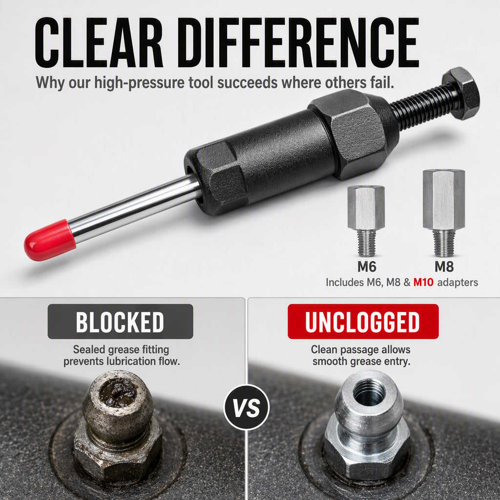 GreasePro – Professional Grease Fitting Cleaner