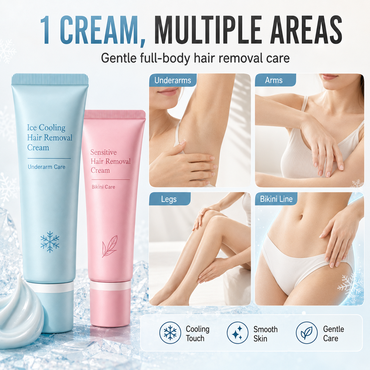 SilkaCare – Gentle Hair Removal Cream