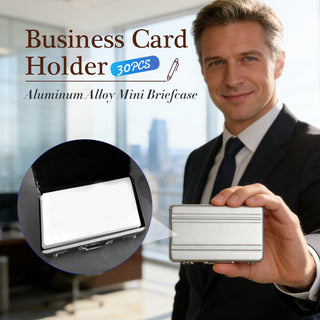 BriefGuard – Mini Briefcase Business Card Organizer