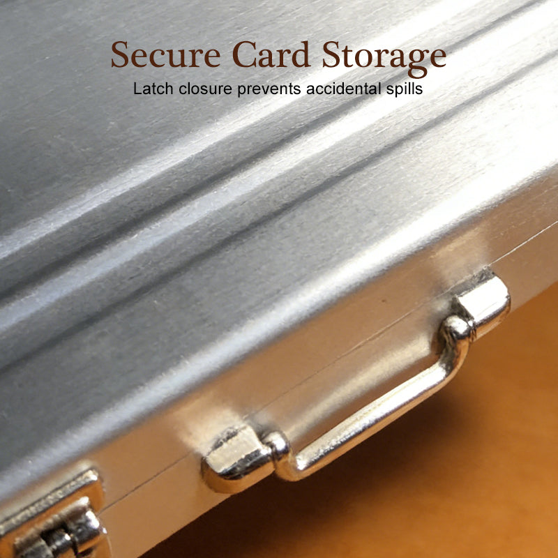 BriefGuard – Mini Briefcase Business Card Organizer