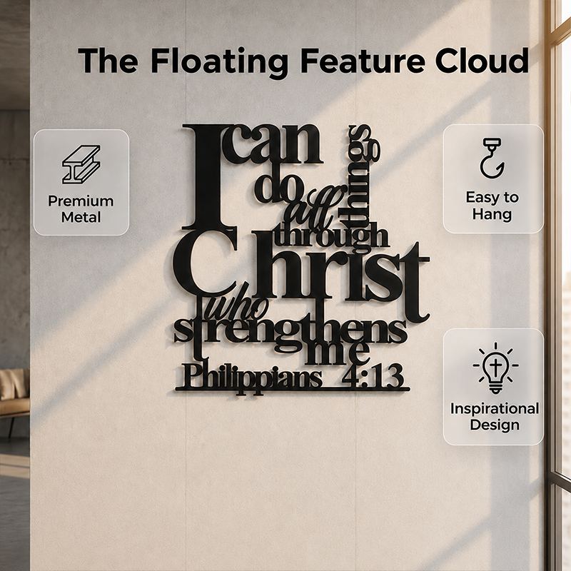FaithRise – Inspirational Metal Wall Art