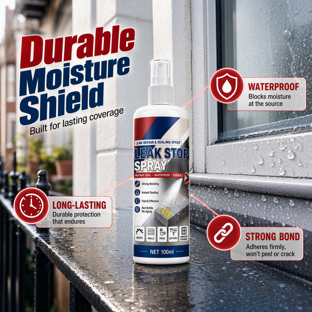 AquaSeal – Waterproof Leak Repair & Sealing Spray