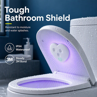 LidLume – Heart Shaped UVC Toilet Sterilizer Light