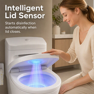 LidLume – Heart Shaped UVC Toilet Sterilizer Light