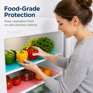 FreshLiner – Reusable Waterproof Non-Slip Fridge Shelf Mates