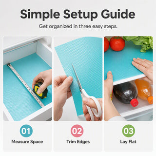 FreshLiner – Reusable Waterproof Non-Slip Fridge Shelf Mates