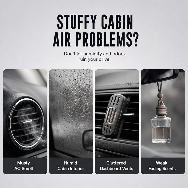 ScentVent – Smart Car Air Freshening & Moisture Control Stick