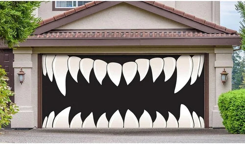 Halloween Garage Door Decoration marnetic