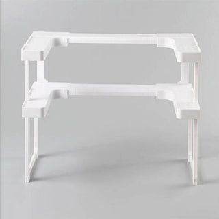 2 Layers Adjustable Shelf Organizer marnetic