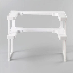 2 Layers Adjustable Shelf Organizer marnetic