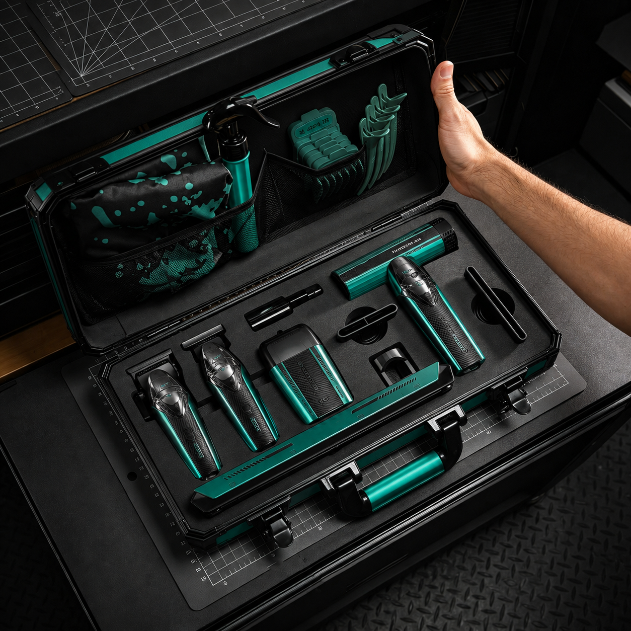 MUSCULAR Barber Kit – The Ultimate Professional Hair Cutting Set for Barbers & Home Use