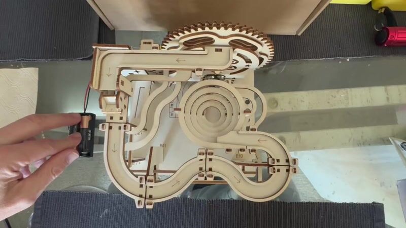 TimberTracks - Mindful Marble Run