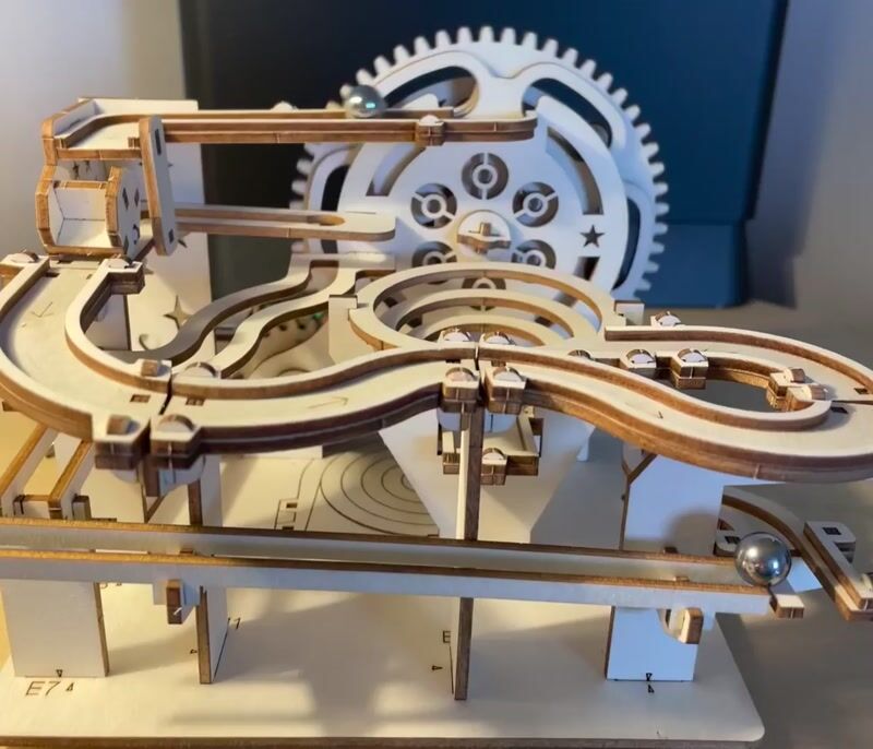 TimberTracks - Mindful Marble Run