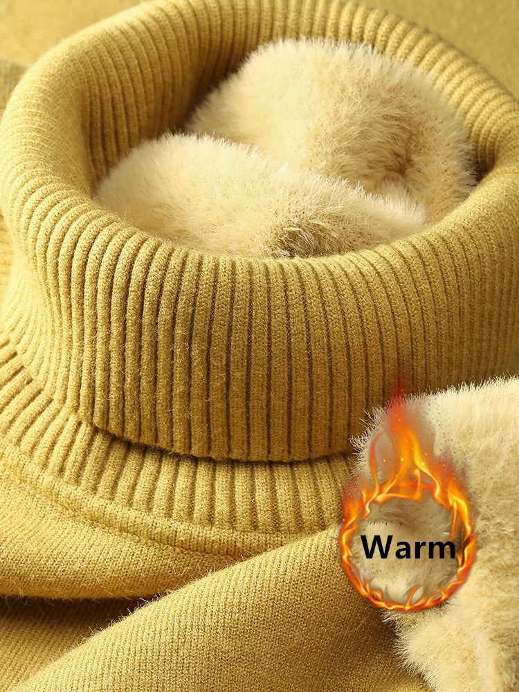 WarmHug – Knitted Fleece Bottoming Shirt
