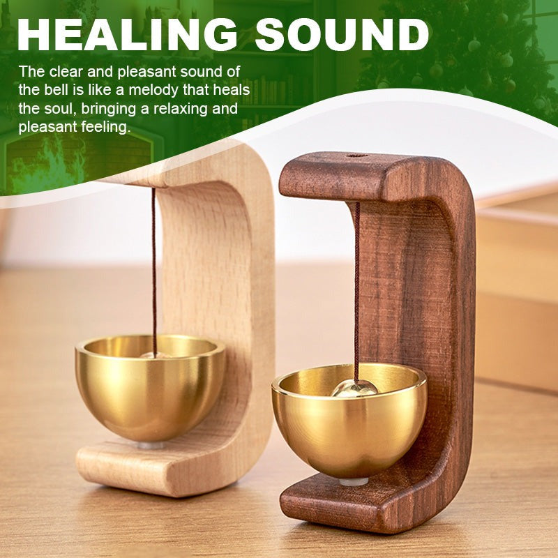 WindCrest | Elegant Wooden C-Shaped Chime