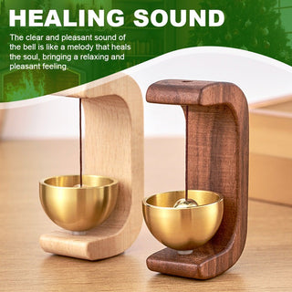 WindCrest | Elegant Wooden C-Shaped Chime