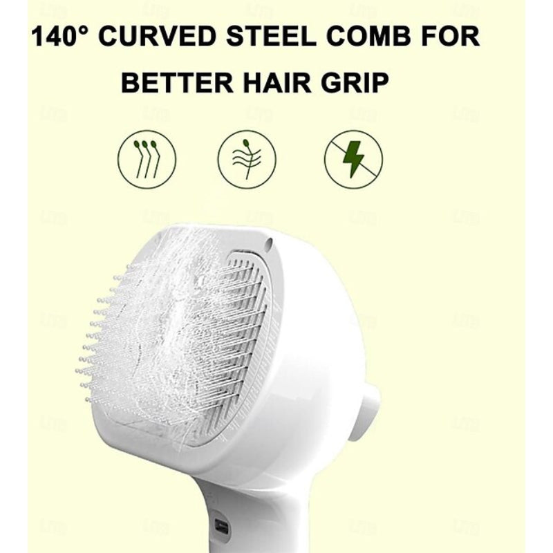FurFresh –  Massaging Brush 2-in-1 for Tangle-Free Shiny Coat