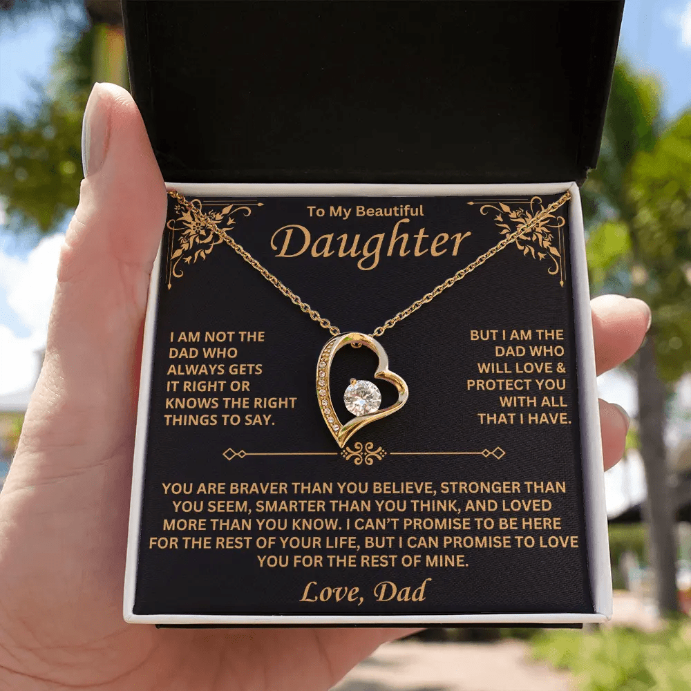 To My Daughter – A Heart of Love from Dad - Krestella