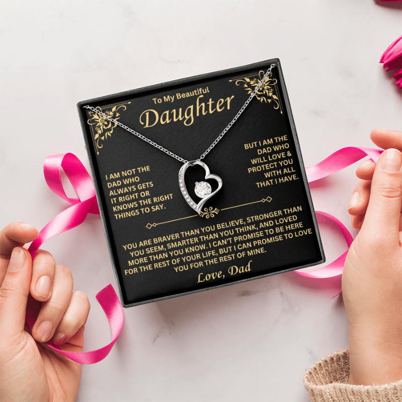 To My Daughter – A Heart of Love from Dad - Krestella