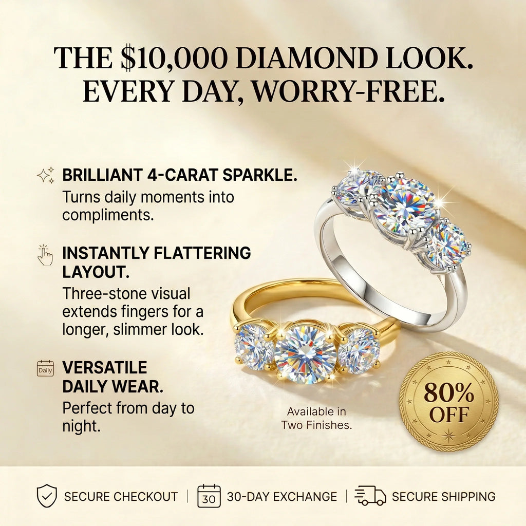 EternaLux – 4CT Trinity Ring