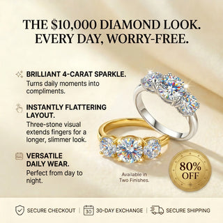 EternaLux – 4CT Trinity Ring