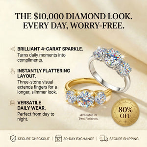 EternaLux – 4CT Trinity Ring