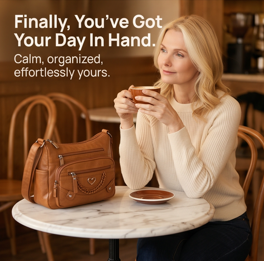 LunaLuxe – Women's Multi-Pocket Crossbody Bag