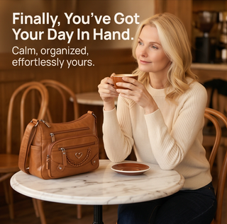 LunaLuxe – Women's Multi-Pocket Crossbody Bag
