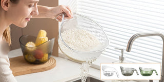RinseMate – One Handed Multi-Purpose Kitchen Strainer