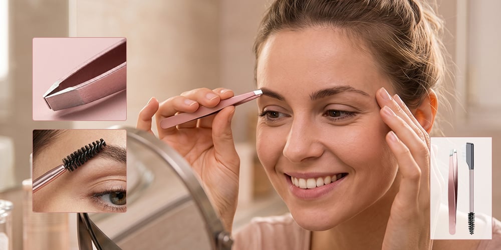 PrecisionEase – High-Precision Stainless Steel Tweezers