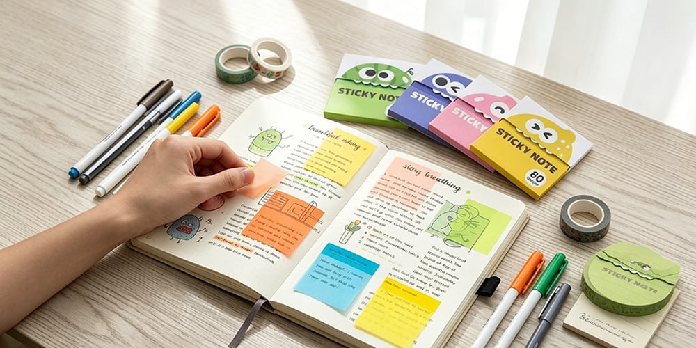 PopNote – Colourful Translucent Study Notes