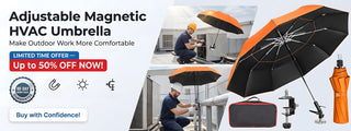 ShadeForce – Adjustable Magnetic Work Umbrella