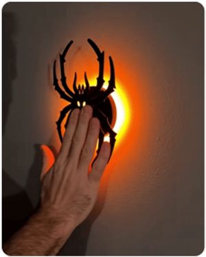 HauntBeam – Cord Free Halloween LED Wall Decorations